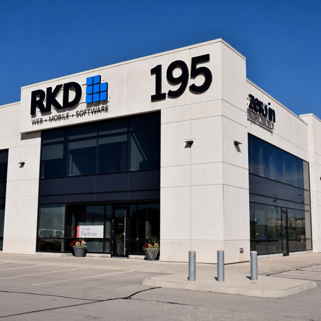 RKD Web Studios and Zero In office building